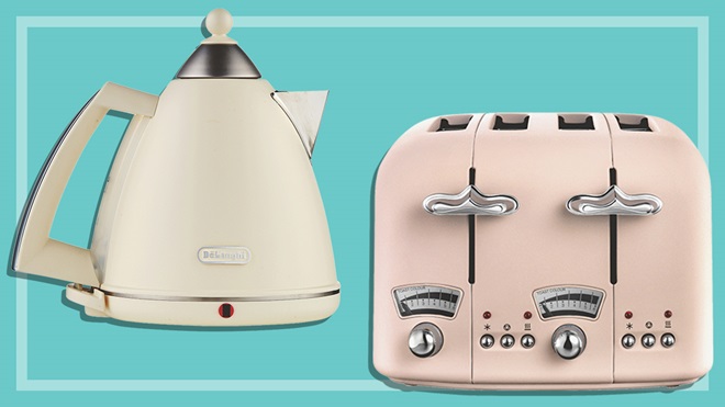 delonghi argento toaster and kettle
